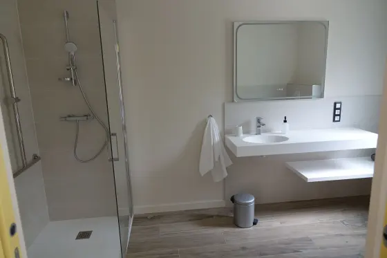Salle de bain de la chambre Balzac
